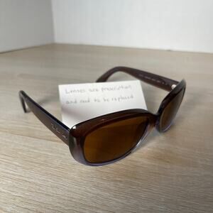 Ray-Ban RB4101 JACKIE OHH Sunglasses 860/51 Brown FRAMES ONLY 58-17-135 READ